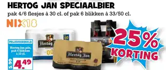 Boon`s Markt Hertog Jan speciaalbier aanbieding