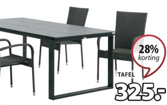 Jysk Tafel aanbieding