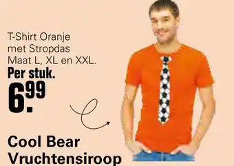 De Online Drogist T-Shirt Oranje aanbieding