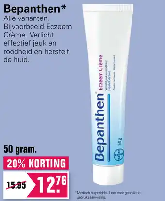 De Online Drogist Bepanthen aanbieding