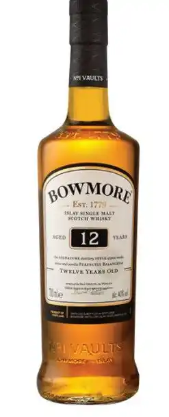 Gall & Gall Bowmore 12 Years 70CL Whisky aanbieding