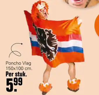 De Online Drogist Poncho Vlag aanbieding