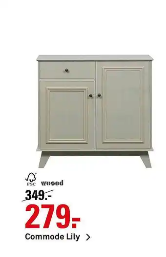 Karwei Commode Lily aanbieding