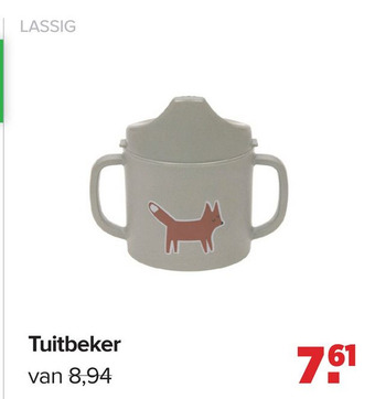 Baby-Dump Tuitbeker aanbieding