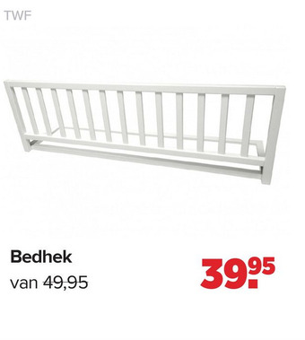 Baby-Dump Bedhek aanbieding