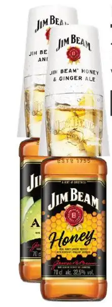 Gall & Gall Jim Beam Honey 70CL Whisky aanbieding