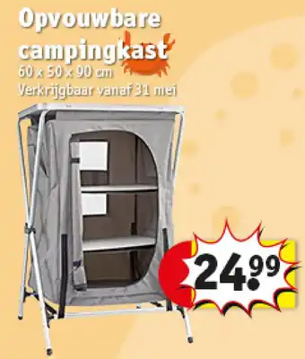 Kruidvat Opvouwbare campingkast aanbieding