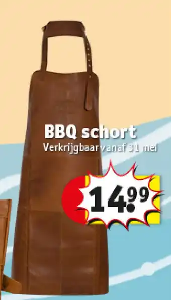 Kruidvat BBQ schort aanbieding