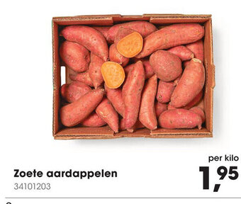 HANOS Zoete aardappelen aanbieding