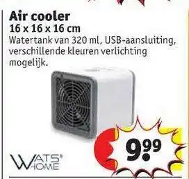 Kruidvat Air Cooler 16 X 16 X 16 Cm aanbieding