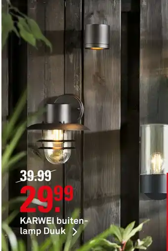 Karwei KARWEI buitenlamp Duuk > aanbieding