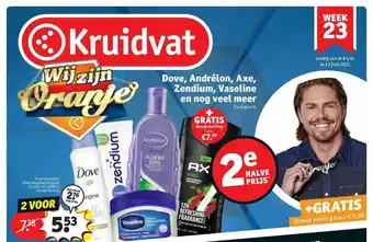 Kruidvat Dove, Andrélon, Axe, Zendium, Vaseline En Nog Veel Meer aanbieding