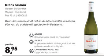 HANOS Grans fassian aanbieding