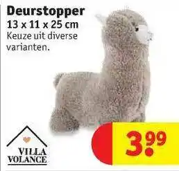 Kruidvat Deurstopper 13 X 11 X 25 Cm aanbieding