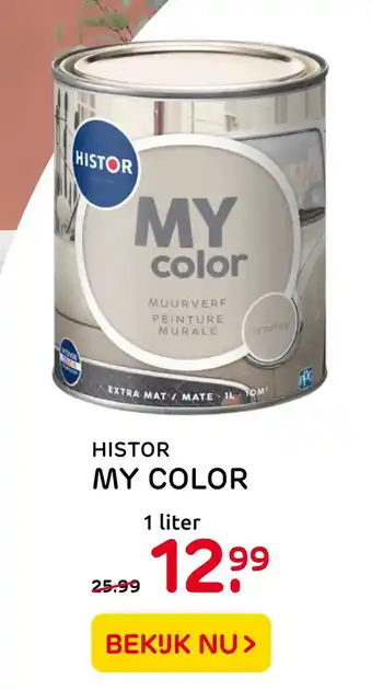 Praxis Histor my color 1liter aanbieding