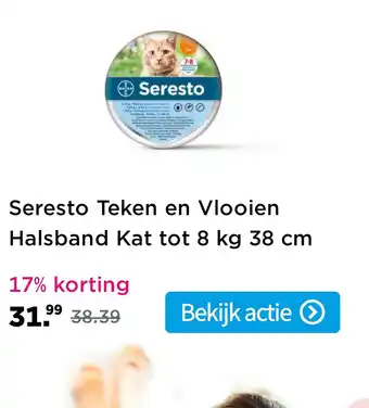 Plein.nl Seresto Teken en Vlooien Halsband aanbieding