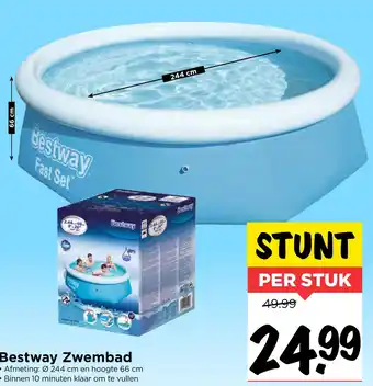 Vomar Voordeelmarkt Bestway Zwembad aanbieding