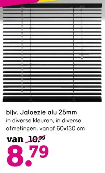 Leen Bakker Jaloezie alu 25mm aanbieding