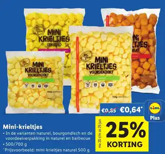 Lidl Mini-krieltjes 500 g aanbieding