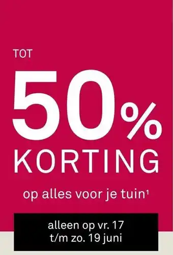 Karwei alles voor je tuin aanbieding