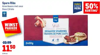 Makro Spare Ribs aanbieding