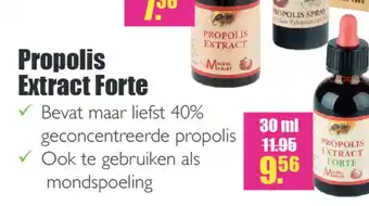 Gezond & Wel EX Propolis Extract Forte aanbieding