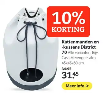 Boerenbond Kattenmanden en -kussens District aanbieding