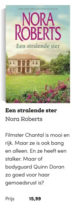 BookSpot Een stralende ster Nora Roberts aanbieding