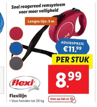 Lidl Flexilijn 20 kg per stuk aanbieding