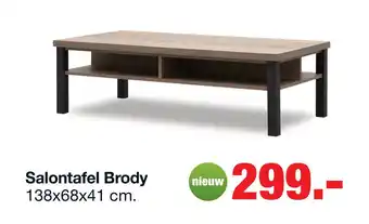 Budget Home Store Salontafel brody 138x68x41 Cm aanbieding