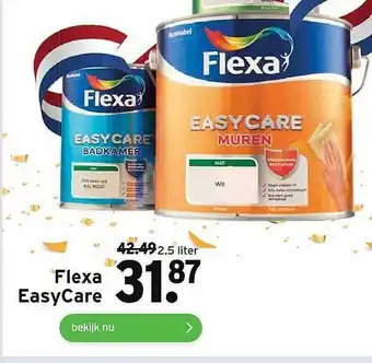 GAMMA Flexa easycare 2.5 liter aanbieding