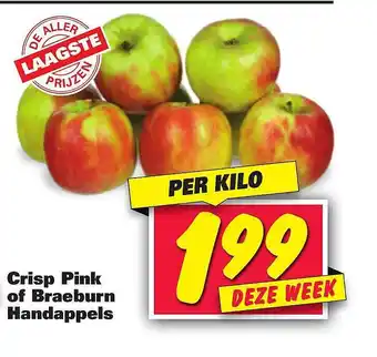 Nettorama Crsip pink of braeburn handappels aanbieding