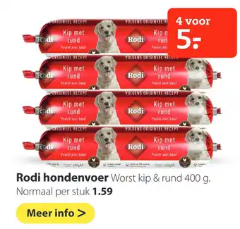 Boerenbond Rodi hondenvoer aanbieding