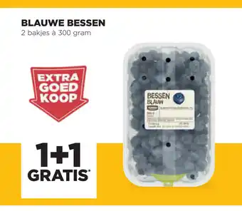 Jumbo Blauwe bessen 2 bakjes a 300 gram aanbieding