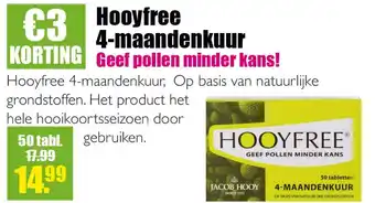 Gezond & Wel Hooyfree 4-maandenkuur aanbieding