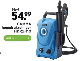 GAMMA GAMMA hogedrukreiniger aanbieding