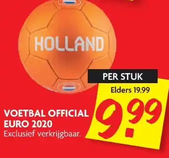 Dekamarkt Voetbal official euro 2020 aanbieding