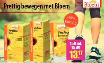 Gezond & Wel Prettig bewegen met Bloem aanbieding