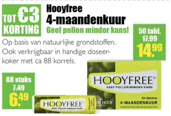 Gezond & Wel Hooyfree 4-maandenkuur aanbieding