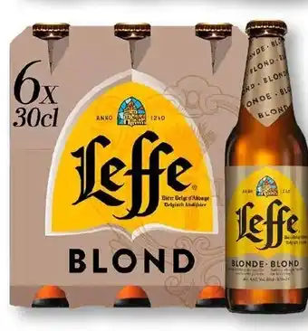 Dekamarkt Leffe Blond Speciaalbier 6x30 cl aanbieding