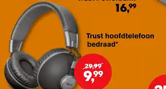 AKO Trust hoofdtelefoon bedraad aanbieding