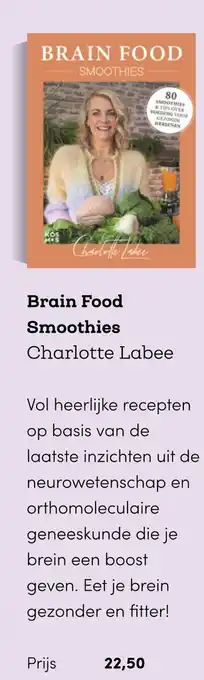 BookSpot Brain food smoothies aanbieding