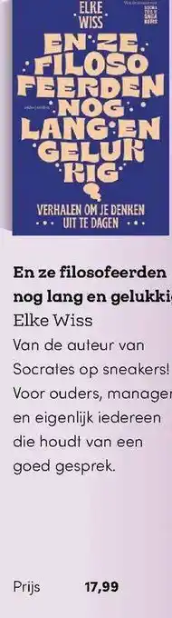 BookSpot En ze filosofeerden nog lang en gelukkig - elke wiss aanbieding