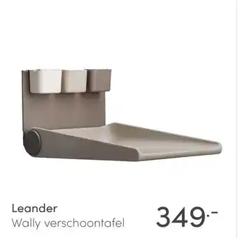 Baby & Tiener Leander Wally verschoontafel aanbieding