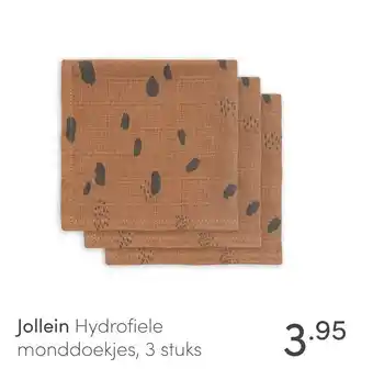 Baby & Tiener Jollein Hydrofiele monddoekjes aanbieding