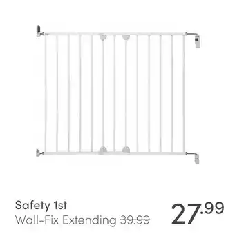 Baby & Tiener Safety 1st Wall-Fix Extending aanbieding