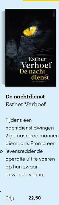 BookSpot De nachtdienst - esther verhoef aanbieding