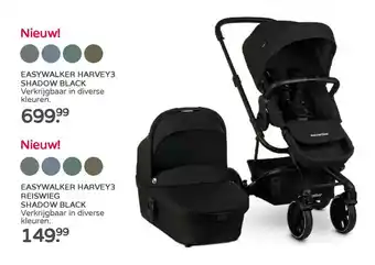 Prenatal Easywalker harvey3 shadow black kinderstoel of easywalker harvey3 reiswieg shadow black aanbieding