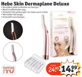 Kruidvat | Hebe Skin Dermaplane Deluxe aanbieding