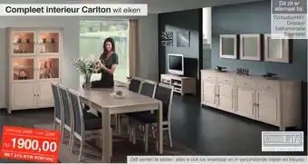 Woonsquare Compleet interieur Carlton aanbieding